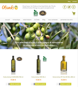 Olivaki - Huile d'olive de Crète